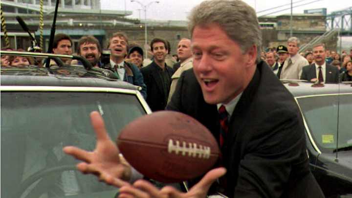 Bill Clinton says Notre Dame-FSU pass interference 'terrible call'