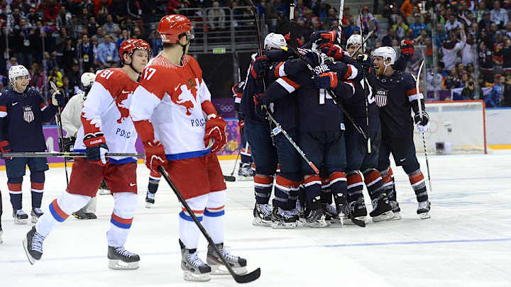 An intense but entertaining atmosphere during U.S. vs. Russia
