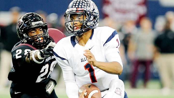 Texas A&M commit Kyler Murray aims to stay perfect at Allen High Texas A&M commit Kyler Murray aims to stay perfect at Allen High