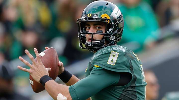 Oregon QB Marcus Mariota wins Heisman Trophy Oregon QB Marcus Mariota wins Heisman Trophy