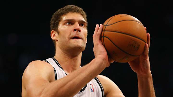 Nets center Brook Lopez out at least one week with back strain