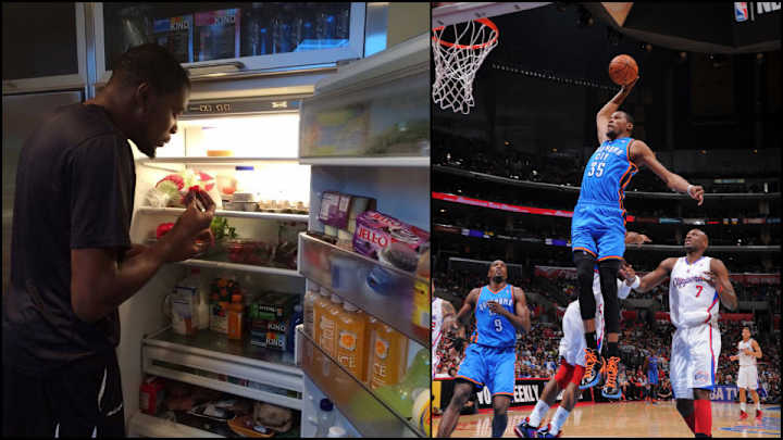 Fridge Raider: Oklahoma City Thunder forward Kevin Durant