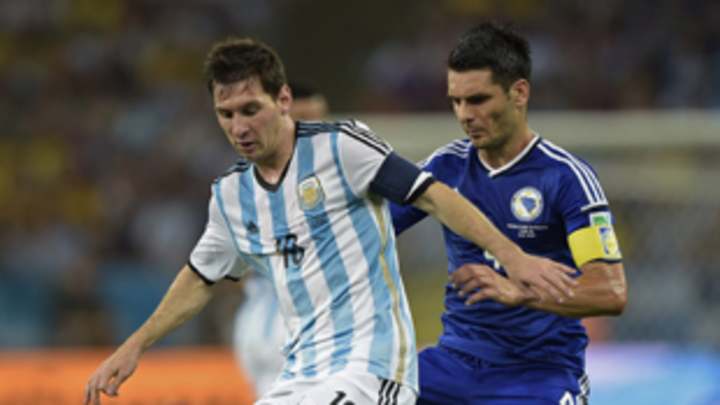 Messi's goal leads Argentina to 2-1 victory over Bosnia-Herzegovina