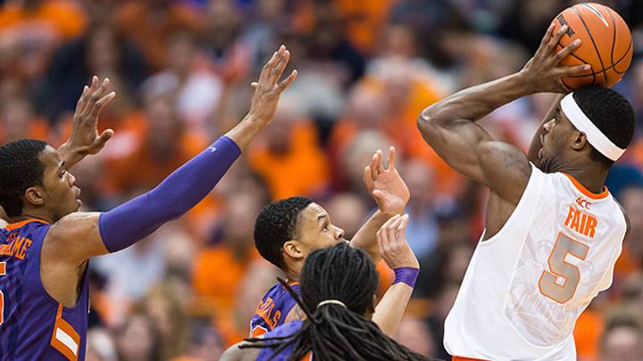 Syracuse remains No. 1 in AP poll while Wisconsin, Ohio St. and SMU enter the Top 25