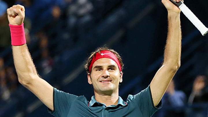 Roger Federer defeats Tomas Berdych to win Dubai Championships title
