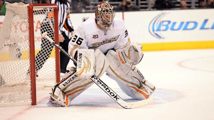 Ducks assign goalie John Gibson to AHL Norfolk, likely for season Ducks assign goalie John Gibson to AHL Norfolk, likely for season