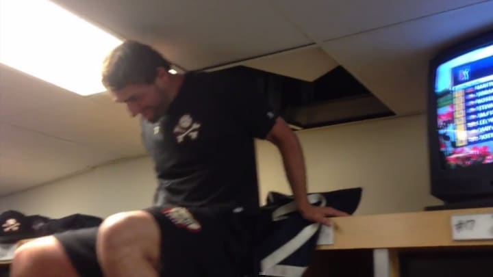 Watch Jeff Francoeur get pranked by his Triple-A teammates again