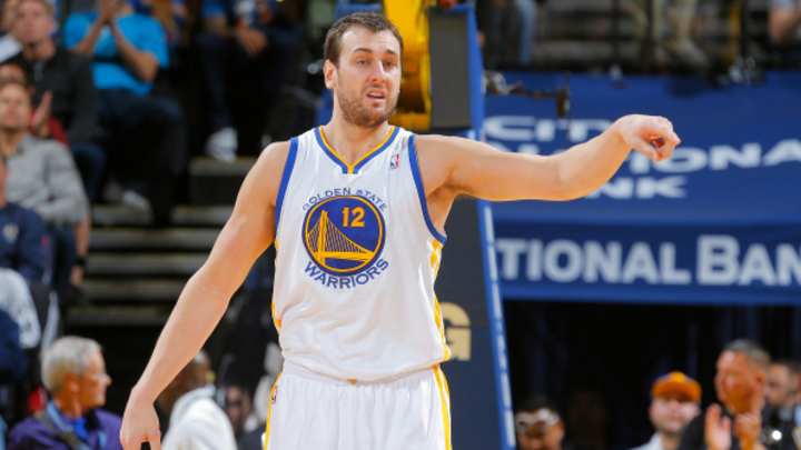 Report: Warriors' C Andrew Bogut out with groin injury