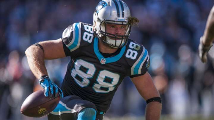 Panthers' Greg Olsen 'getting tired' of hearing criticism of receivers