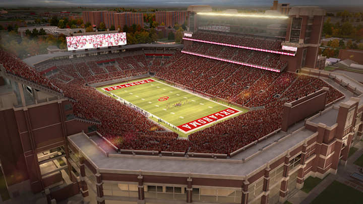 Oklahoma's Stadium Renovation Renderings