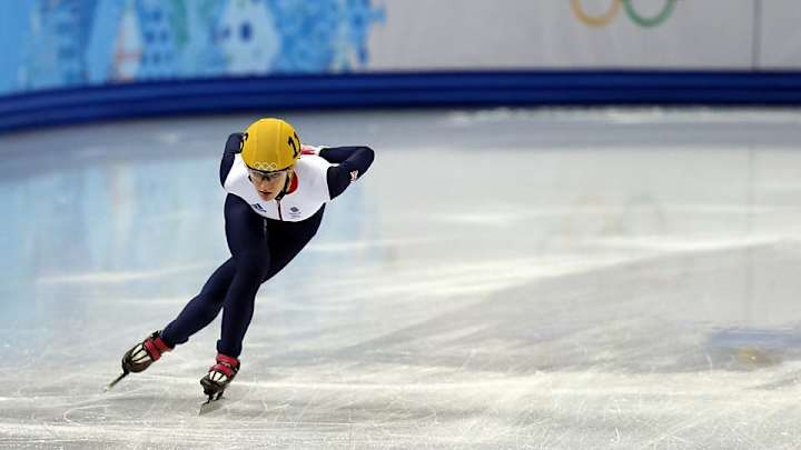 Battling Twitter hate and skaters, Britain's Christie recovers after crash