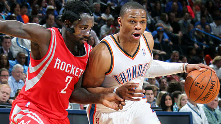 Three-Pointers: Tempers, rivalries flare in Thunder's testy win against Rockets