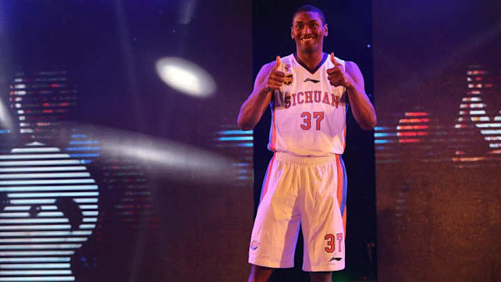 Metta World Peace joined Chinese team to improve his 'individual game' Metta World Peace joined Chinese team to improve his 'individual game'