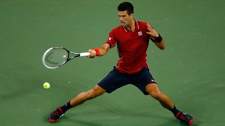 Watch: Novak Djokovic threads the needle with laser forehand Watch: Novak Djokovic threads the needle with laser forehand