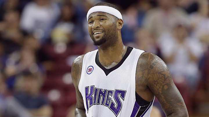 Watch: Kenneth Faried, DeMarcus Cousins and Rudy Gay collide