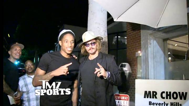 DeMar DeRozan gets fooled by Johnny Depp impersonator on his birthday DeMar DeRozan gets fooled by Johnny Depp impersonator on his birthday