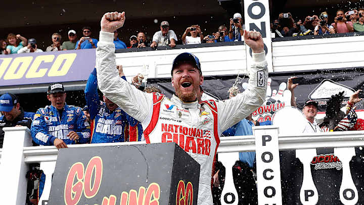 Earnhardt win completes season sweep at Pocono
