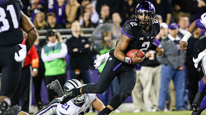 Three and Out: A dynamic Trevone Boykin paces TCU's rout of Kansas St. Three and Out: A dynamic Trevone Boykin paces TCU's rout of Kansas St.