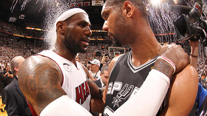 Roundtable: Would the 2014 title mean more to LeBron or Duncan's legacy?