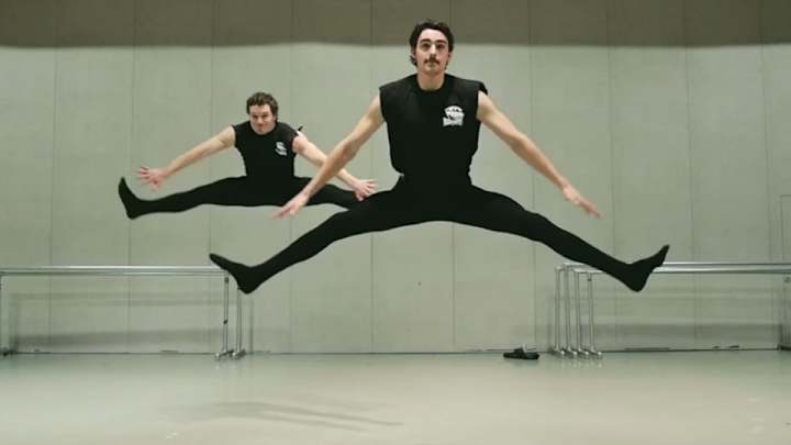 Watch a minor league hockey team try out for The Nutcracker ballet Watch a minor league hockey team try out for The Nutcracker ballet