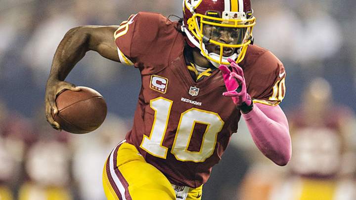 Robert Griffin III likes DeSean Jackson deal, but says 'we haven’t won anything yet'
