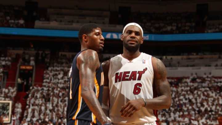 Pacers' Paul George suggests Heat got 'home cooking' from officials in Game 4