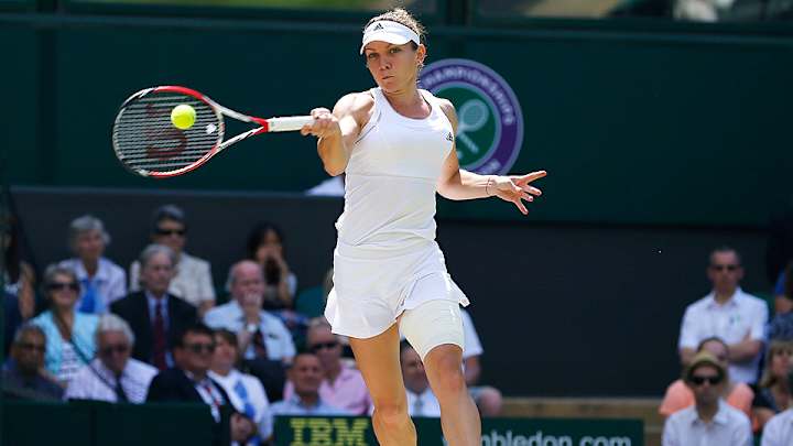 Halep, Bouchard advance to Wimbledon semifinals