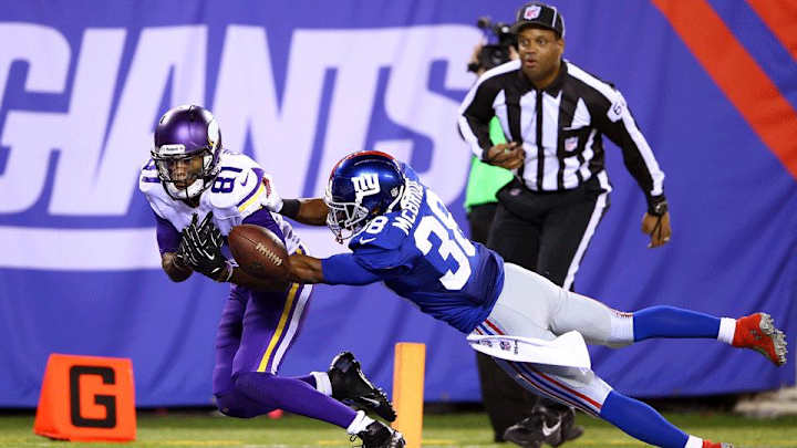 Report: Giants CB Trumaine McBride could be out for season