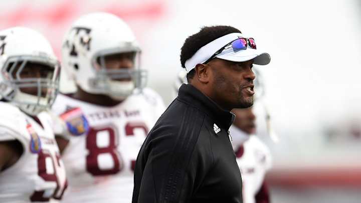 Texas A&M dismisses student assistant for hitting WVU players