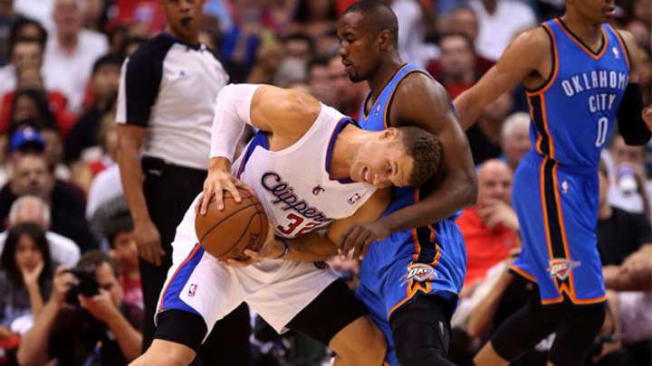 Report: No fine or suspension coming for Serge Ibaka after groin shot to Blake Griffin