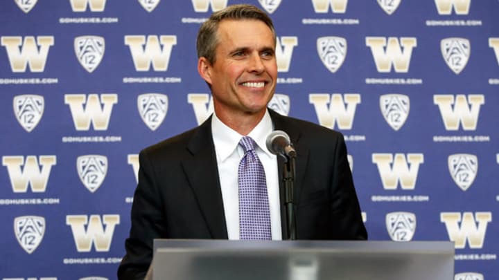 Washington's Chris Petersen on the transition to his new job