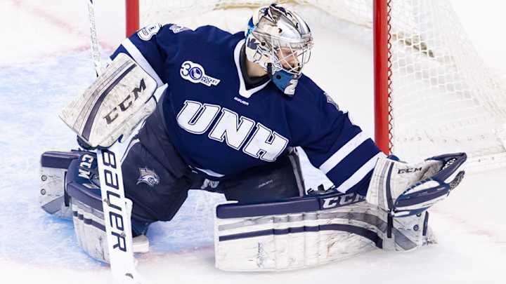 New Hampshire hockey goalie arrested, charged with assault New Hampshire hockey goalie arrested, charged with assault