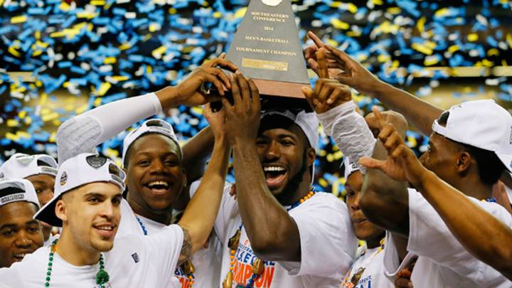 No. 1 Florida holds off Kentucky rally, claims SEC tournament title No. 1 Florida holds off Kentucky rally, claims SEC tournament title