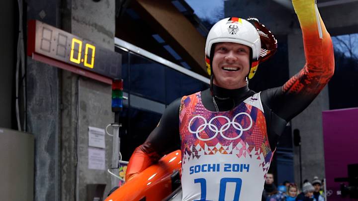 Germany's Loch wins 2nd gold in Olympic luge