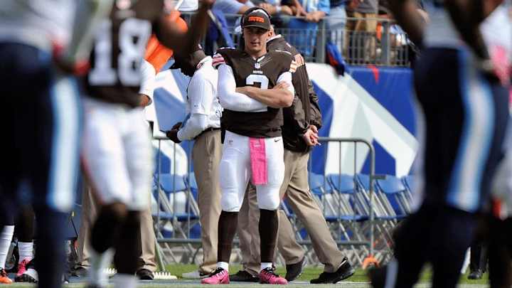 Browns QB Johnny Manziel disagrees with coach, doesn't feel frustrated