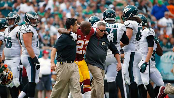 Redskins' DeAngelo Hall out for game with Achilles injury