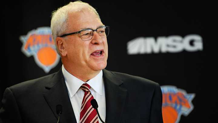 Knicks' Phil Jackson: 'We believe we're gonna be a playoff team' Knicks' Phil Jackson: 'We believe we're gonna be a playoff team'