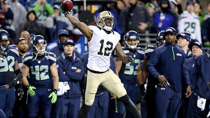 Marques Colston's botched lateral ends Saints' comeback chances