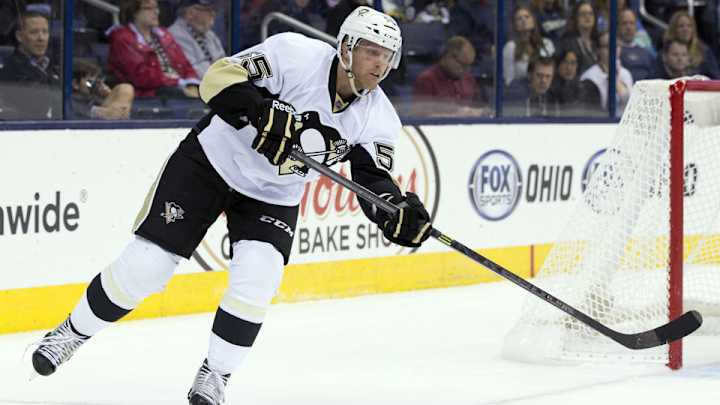 Coyotes acquire D Samuelsson from Pens for F Klinkhammer, pick