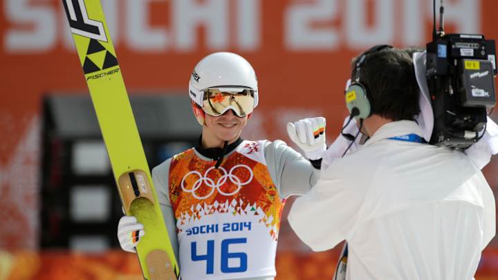 Germany's Frenzel wins Olympic gold in Nordic combined normal hill Germany's Frenzel wins Olympic gold in Nordic combined normal hill