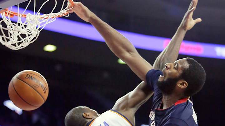Video: Pistons' Andre Drummond dunks over Thunder's Serge Ibaka
