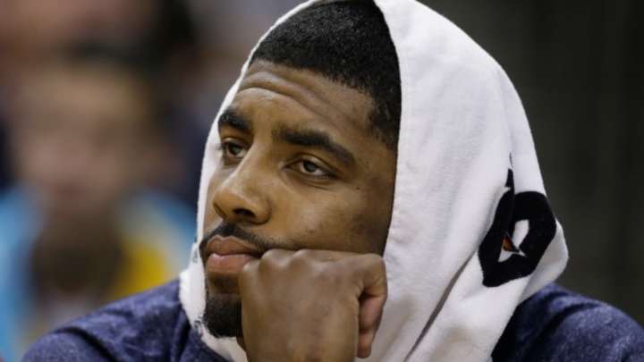 Cavaliers guard Kyrie Irving: 'I'm happy to be here'