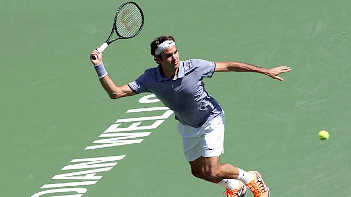 Federer rolls into final at BNP Paribas Open