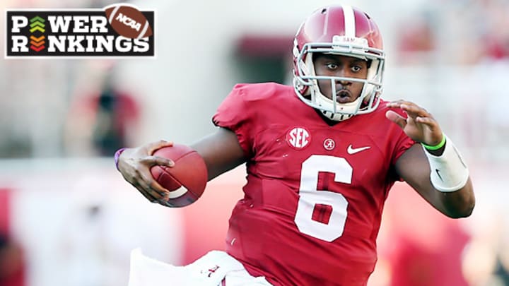 Alabama nabs No. 1 in college football Power Rankings after Week 5