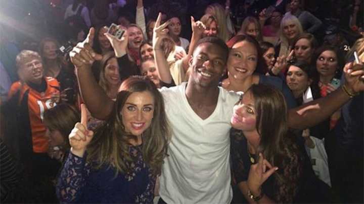 Broncos receiver Emmanuel Sanders is enjoying life in Wikipedia heaven