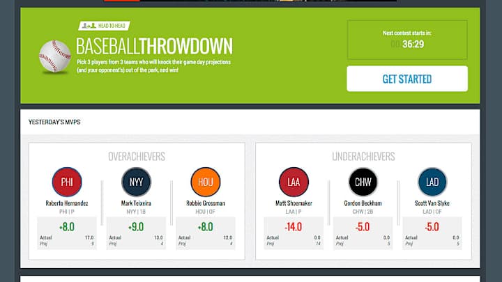 FanNation app debuts with Baseball Throwdown, a daily fantasy challenge