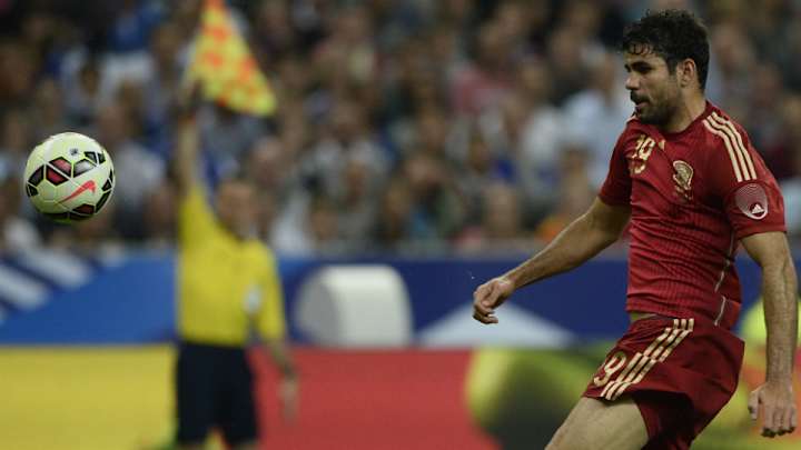 Spain striker Diego Costa out for Euro qualifier against Macedonia