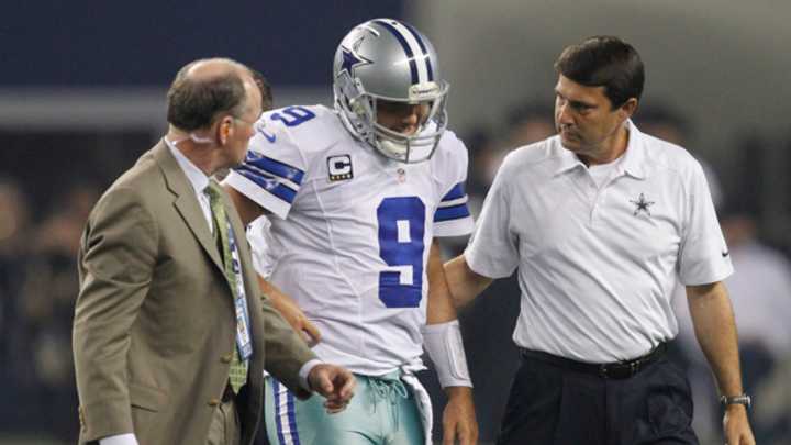 Troy Aikman concerned about Dallas Cowboys quarterback Tony Romo's back