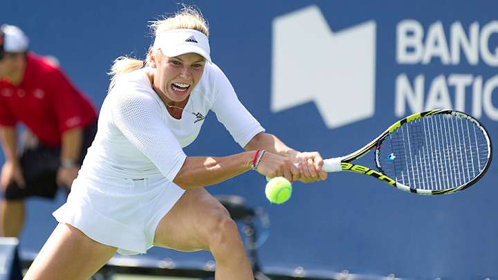 Caroline Wozniacki advances in Montreal