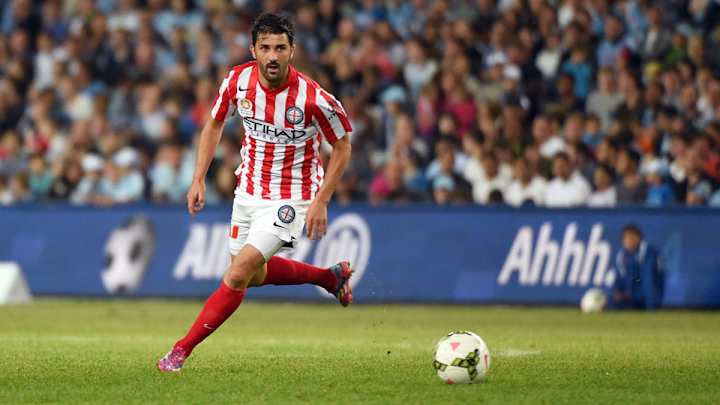 NYCFC's David Villa scores in first game on loan to Melbourne City